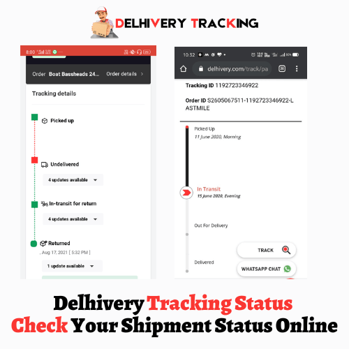 Delhivery Tracking Status - Check Your Shipment Status Online