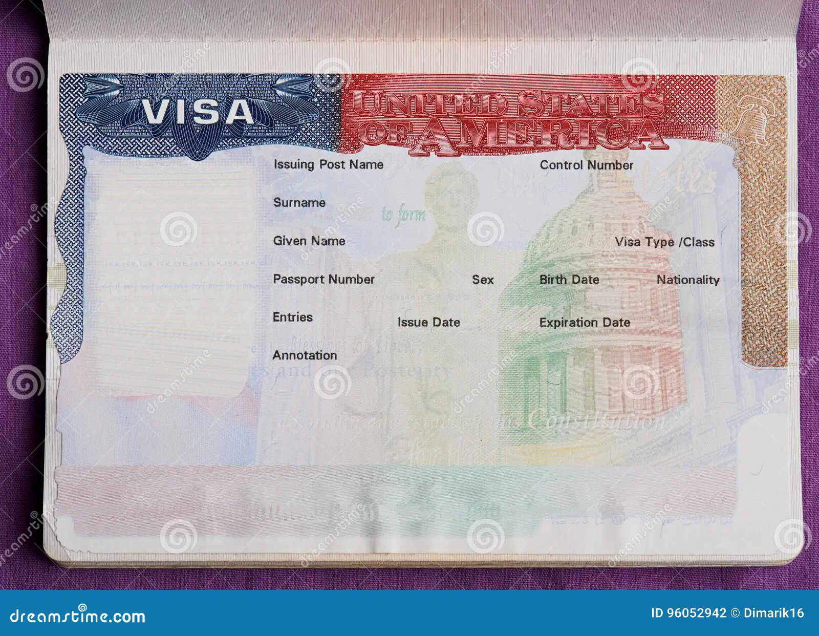 blank-american-visa-passport-page-empty-to-enter-united-state-america-96052942
